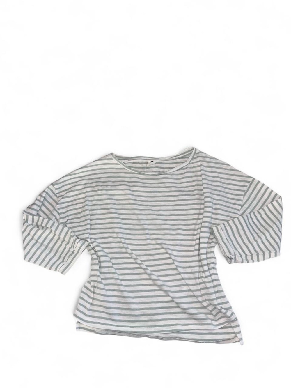 Flawless Grey & White Striped Long Sleeve
